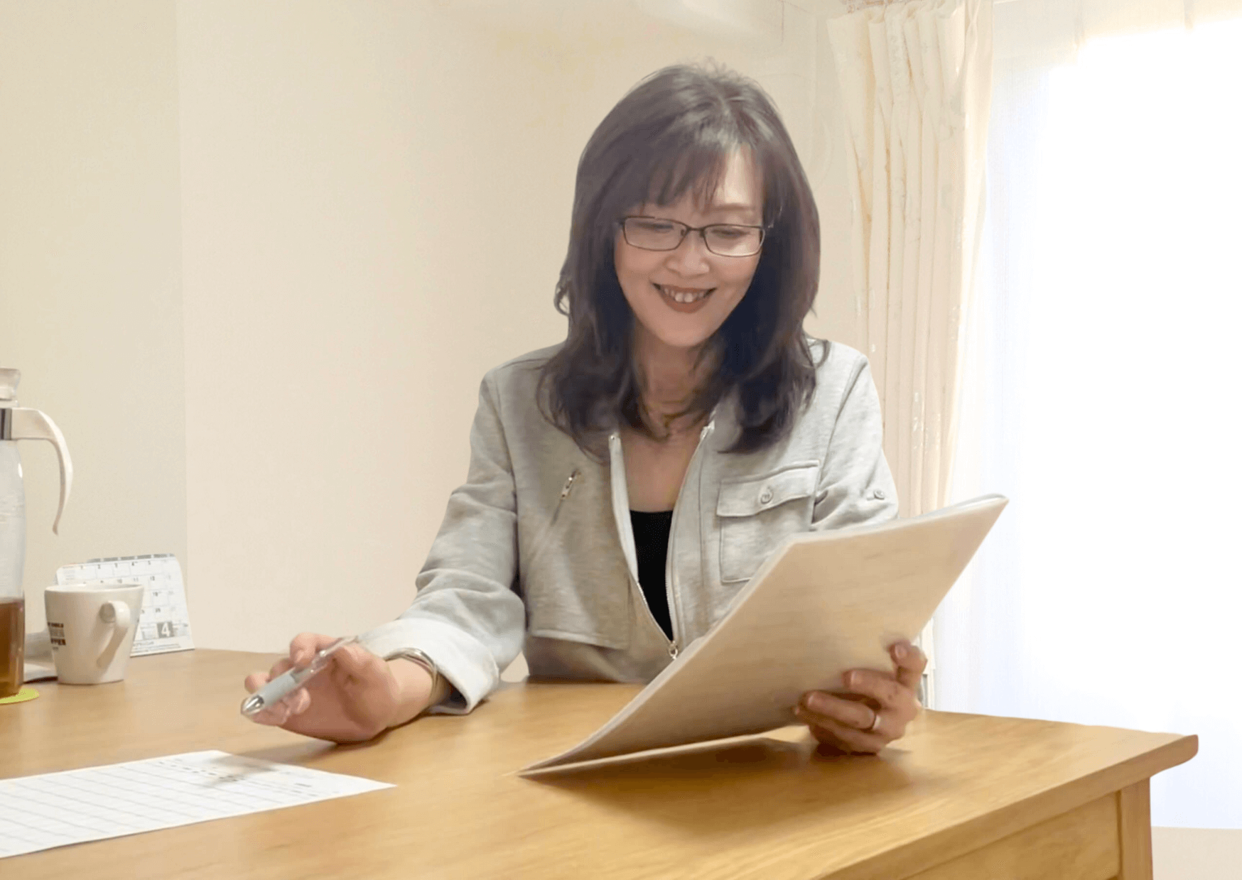 対面と同じクオリティでオンラインでもダイエットサポートを行っている様子